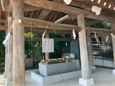 東郷神社の手水舎
