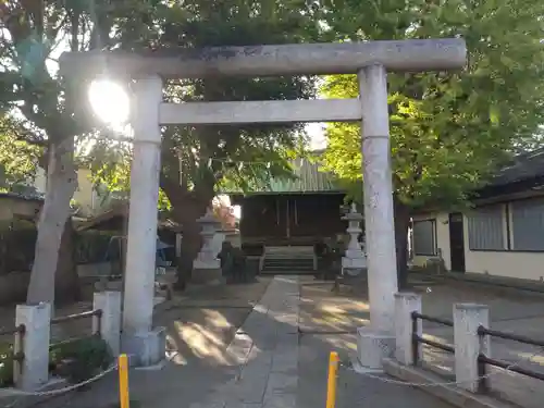 本塩豊受神社の鳥居