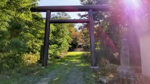 旭中神社の鳥居