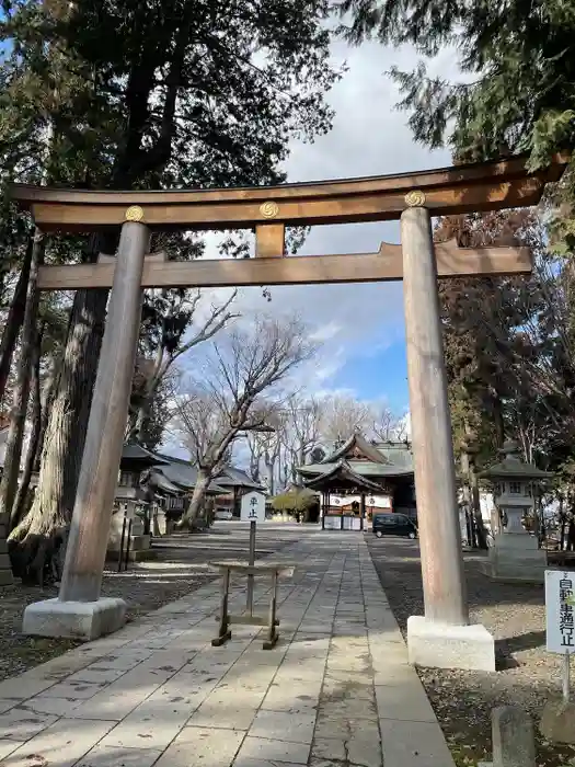 武水別神社の鳥居