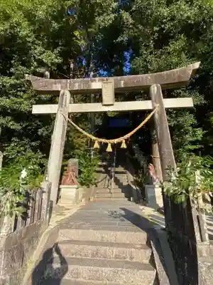 八王子神社の鳥居