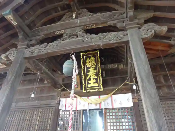阿邪訶根神社の本殿・本堂