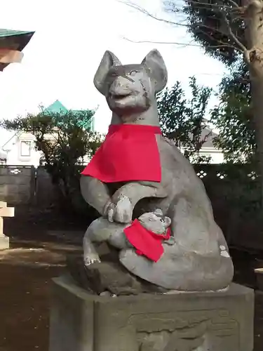 稲荷神社の狛犬