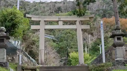 諏訪神社の鳥居