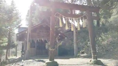 墨縄神社の鳥居