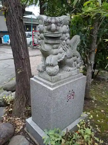 矢先稲荷神社の狛犬