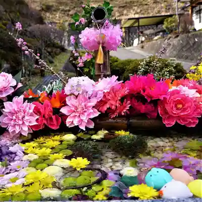 陽林寺の手水舎