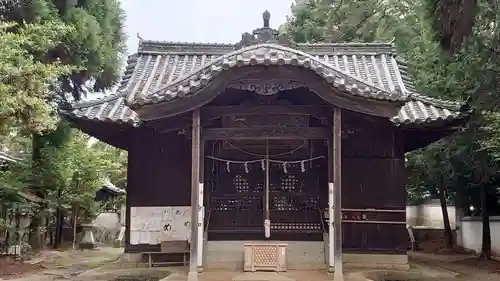 靭負神社の本殿