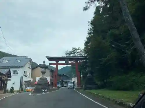 岡太神社・大瀧神社の鳥居