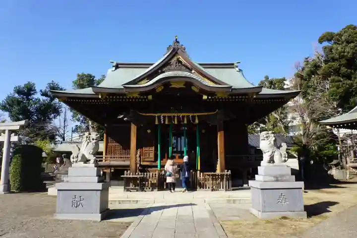 赤羽八幡神社の本殿・本堂