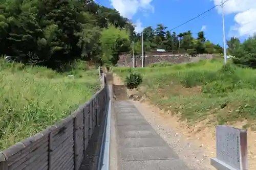 大六天麻王神社の景色