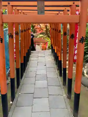 花園稲荷神社の鳥居