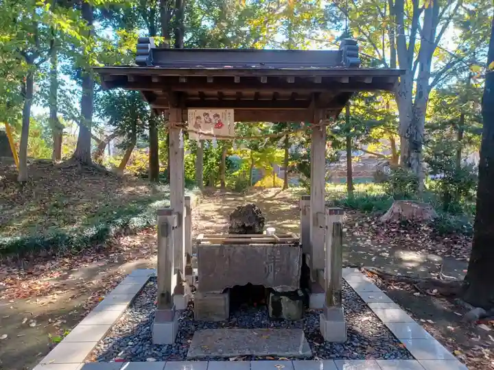 仙波氷川神社の手水舎
