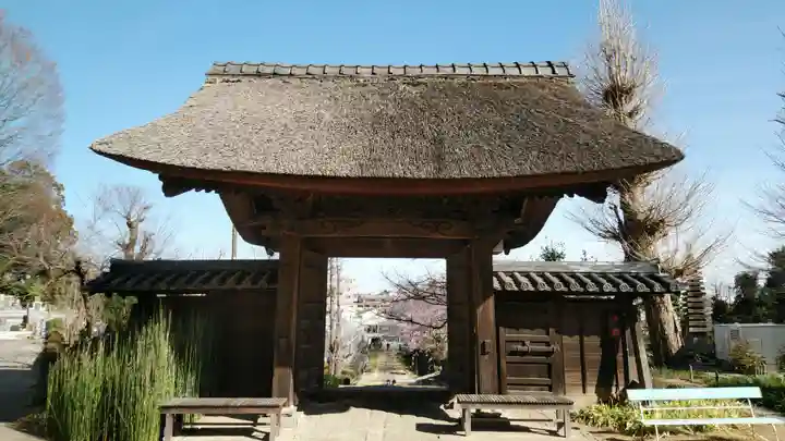 横浜 西方寺の山門・神門