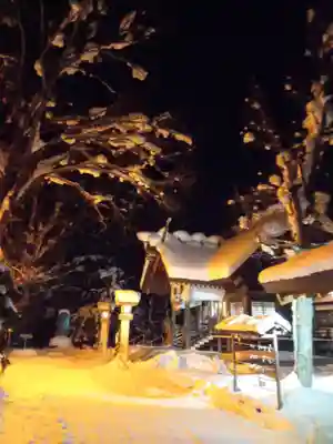 比布神社の初詣