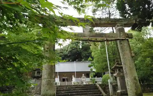 黒髪神社の鳥居