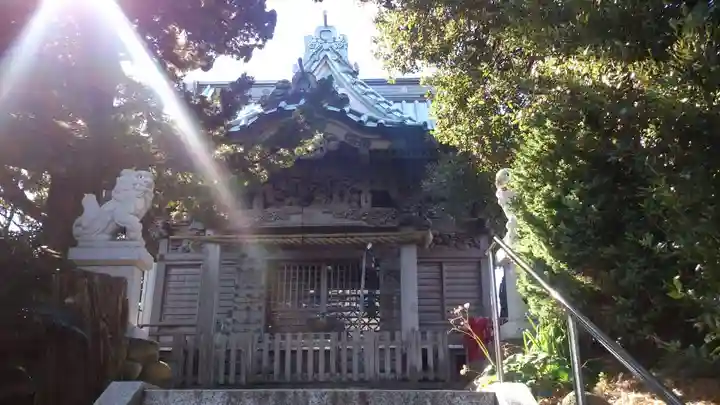 大瀬神社の本殿・本堂