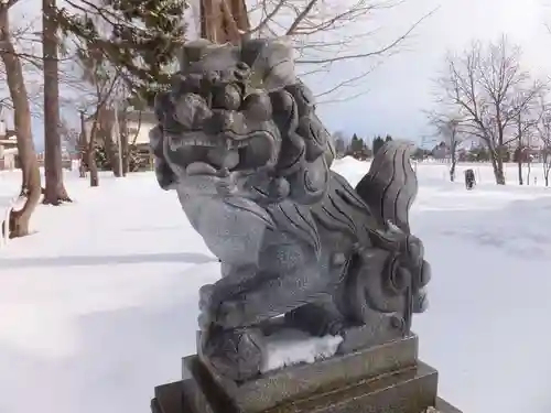 上幌向神社の狛犬