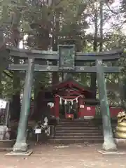 日光二荒山神社中宮祠の鳥居