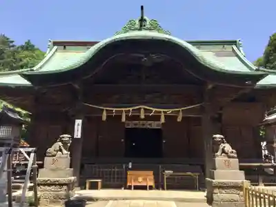 下総国三山　二宮神社の本殿・本堂