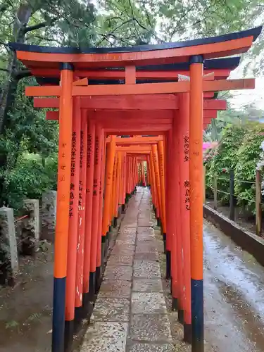 根津神社の鳥居