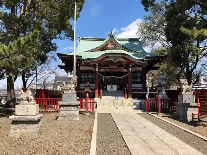 熊野神社の本殿・本堂