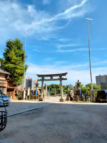 菅生神社の景色