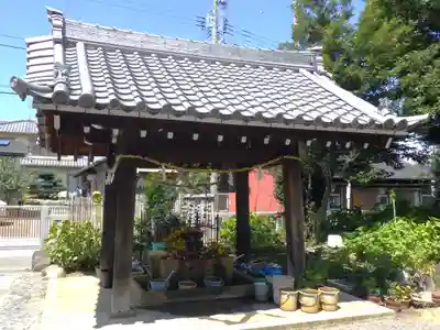 石刀神社の手水舎