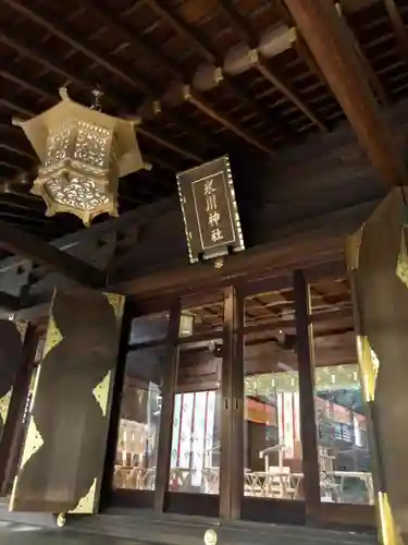 渋谷氷川神社の本殿・本堂