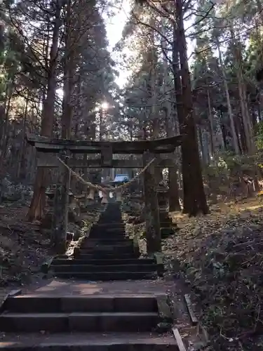 上色見熊野座神社の鳥居