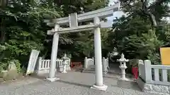 対面石八幡神社の鳥居