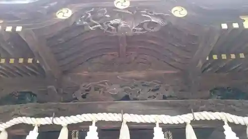 板倉雷電神社の芸術