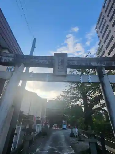 穴切大神社の鳥居