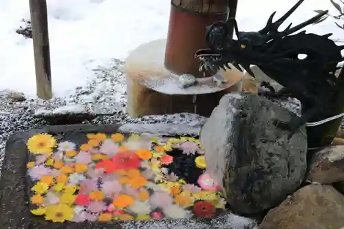 大鏑神社の手水