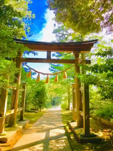 成田熊野神社の鳥居