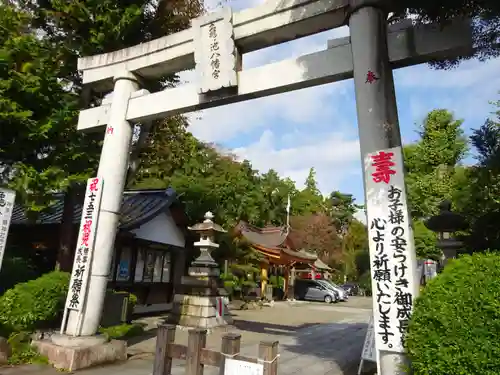 亀ケ池八幡宮の鳥居