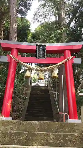 五霊神社の鳥居