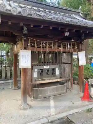 神津神社の手水舎