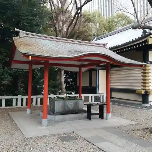 日枝神社の手水舎