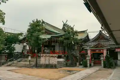 阿倍王子神社の本殿・本堂