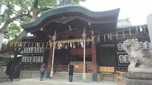 石切劔箭神社の本殿