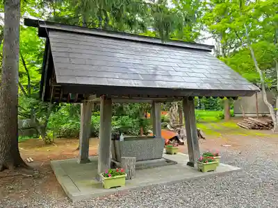 栗沢神社の手水舎