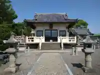 大島八幡社の本殿・本堂