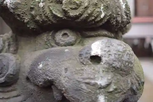 新橋鹽竃神社の狛犬