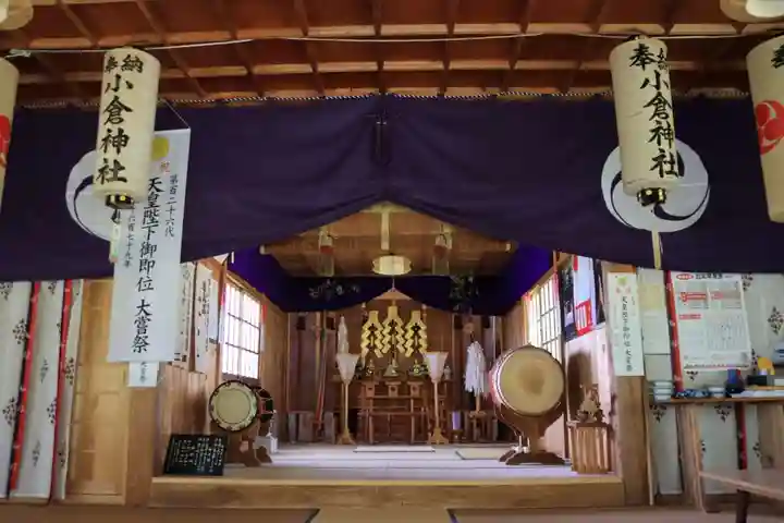 小倉神社の本殿・本堂