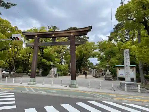 豊國神社の鳥居