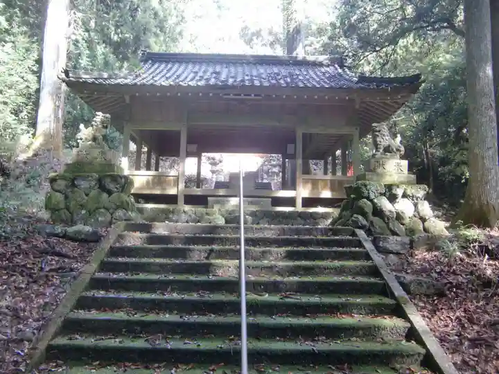 七社神社の山門・神門