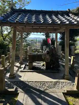 那古寺の手水舎