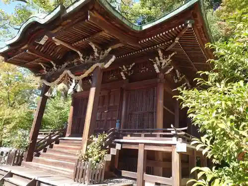 草津八幡宮の本殿・本堂