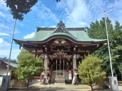 諏訪神社の本殿・本堂